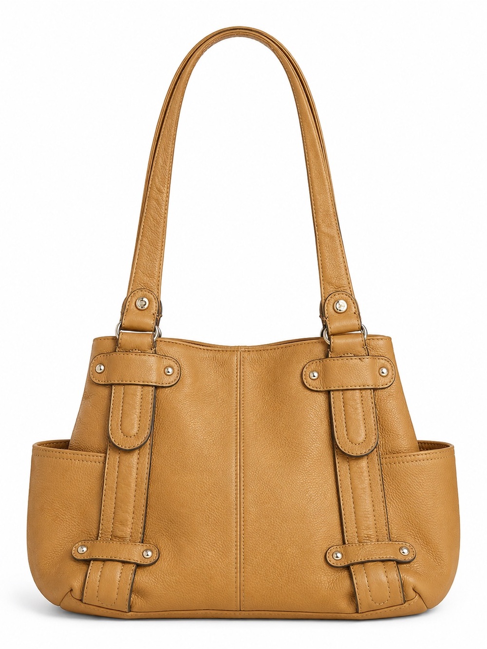 Tignanello Saddle‎ Tan Leather Shoulder Bag